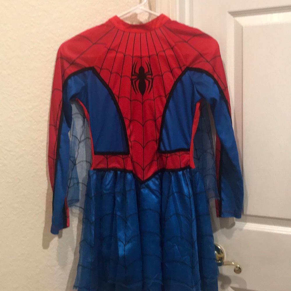 Big girls Spider-Man Halloween costume